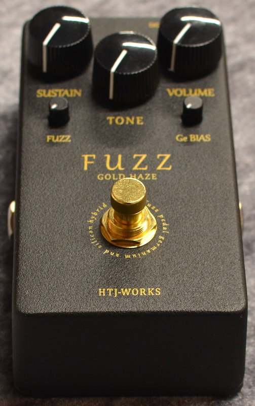 HTJ-WORKS GOLD HAZE FUZZ -Gelmanium & Silicon engine #200【国産