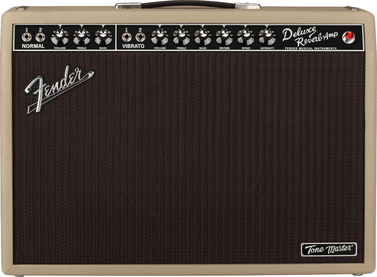 Fender USA Tone Master Deluxe Reverb -Blonde-【ローン金利0 