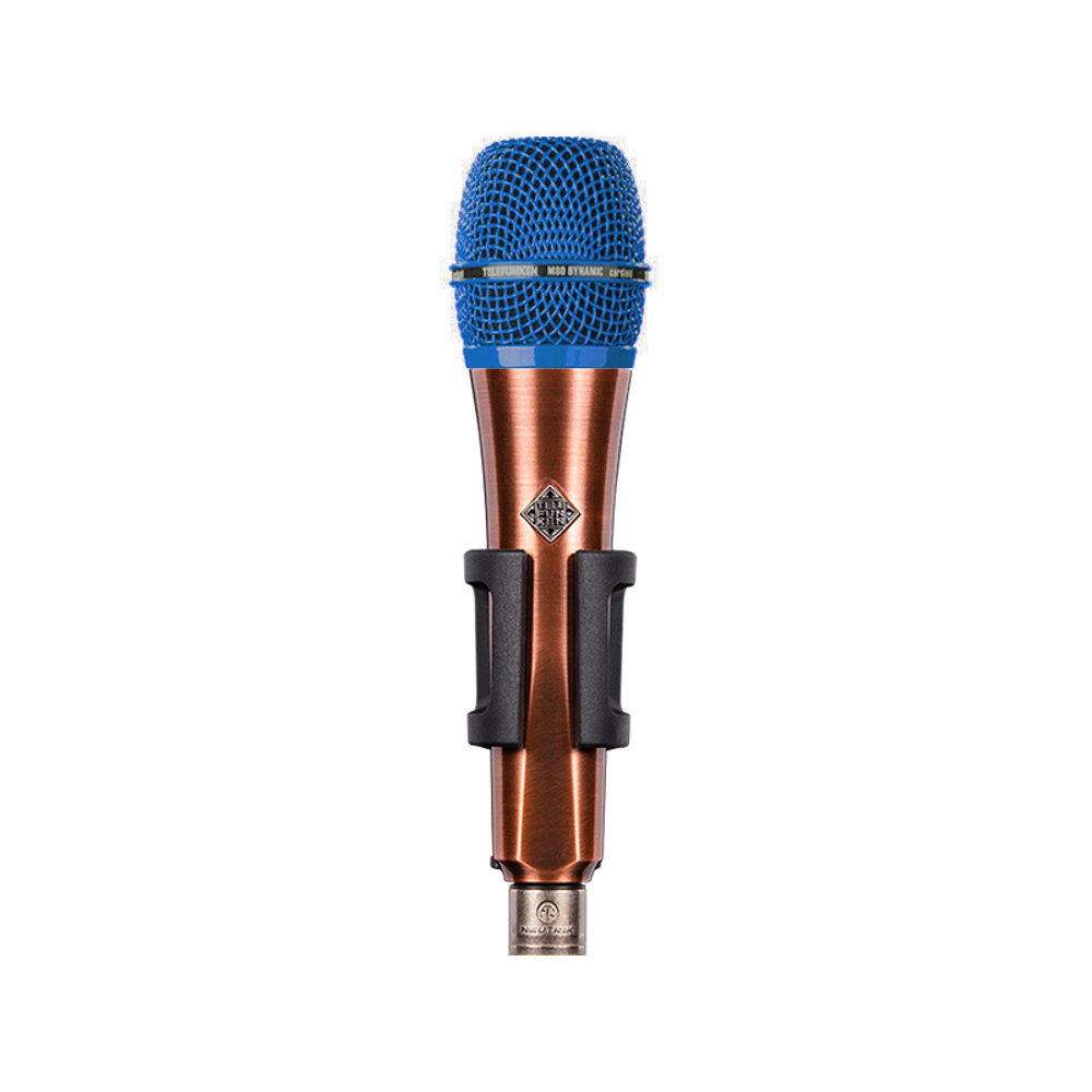 TELEFUNKEN M80 Custom Shop カッパー/ブルー ダイナミックマイク（新品/送料無料）【楽器検索デジマート】