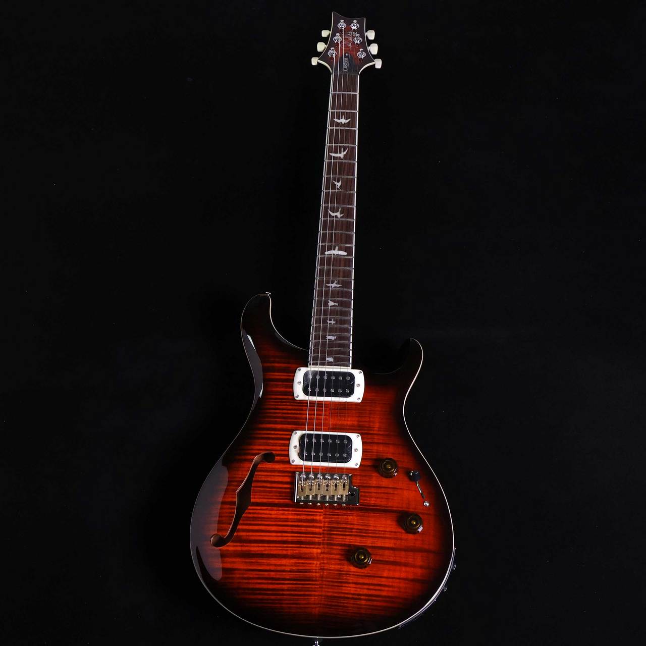 Paul Reed Smith(PRS) SE Custom24 Semi-Hollow Piezo Orange Tiger