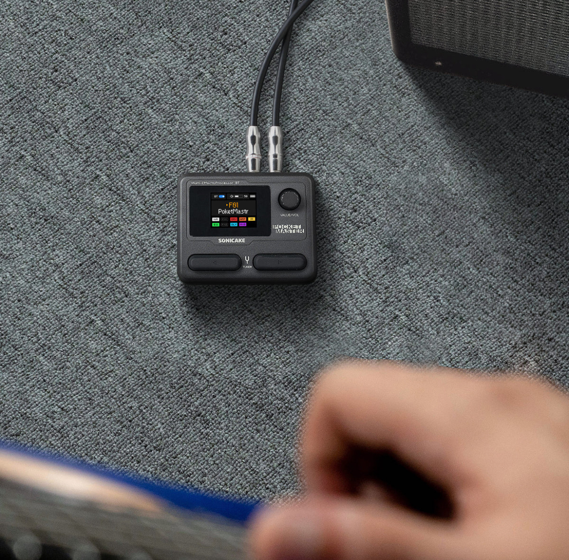 Sonicake Pocket Master レトロレッドホワイト Amazon | SONICAKE ポケットマスターポータブルマルチエフェクト