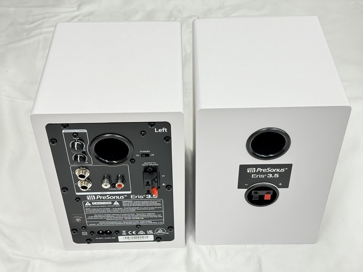 PreSonus ERIS 3.5 WHITE 2ND GEN (PAIR) メディア