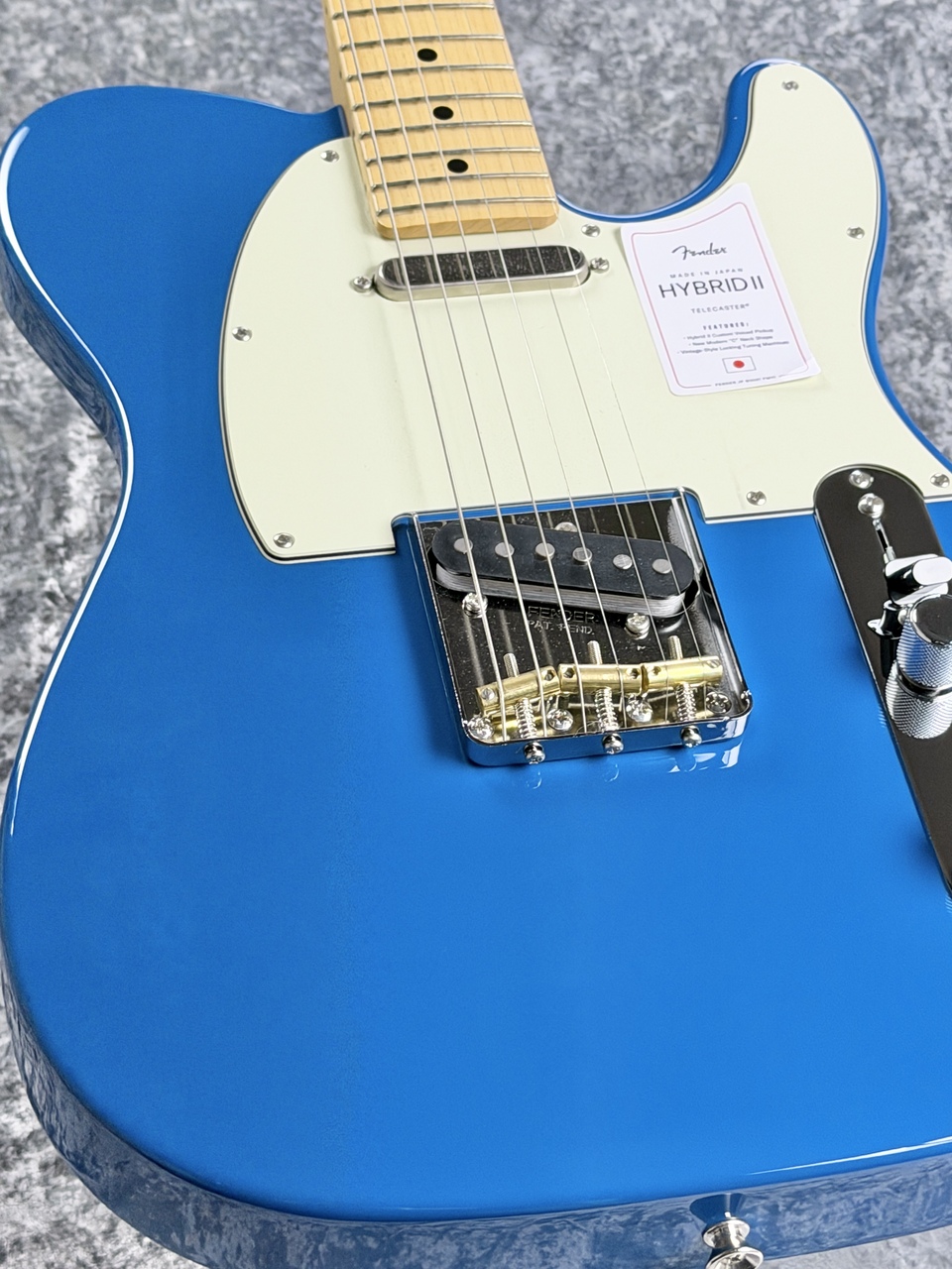 Fender Made in Japan Hybrid II Telecaster/Maple -Forest Blue