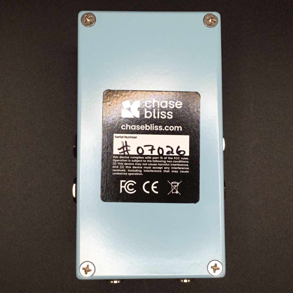 Chase Bliss Audio 12/2までブラックフライデーセール