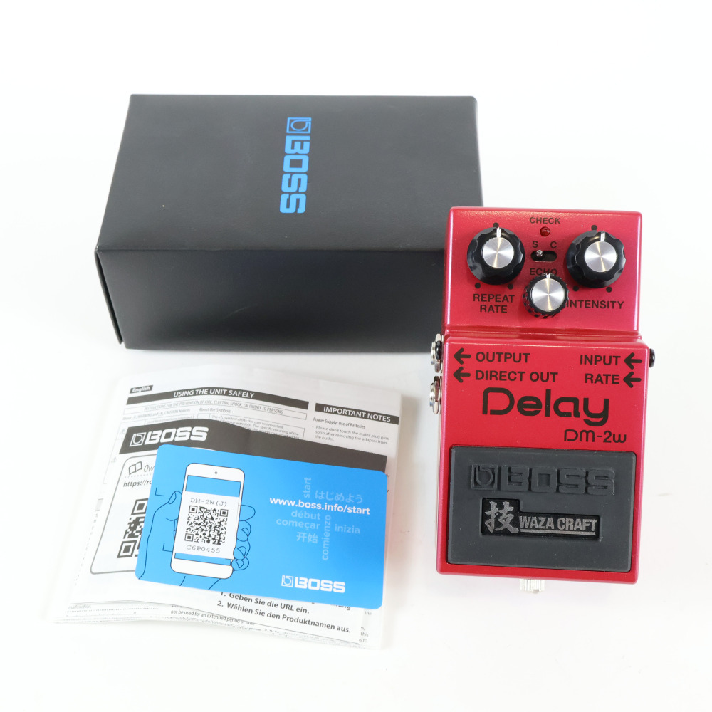 美品 箱付き エフェクター BOSS DM-2 Analog Delay BOSS DM-2 Delay W/Box 1982 Analog Delay Vintage Guitar Pedal Made
