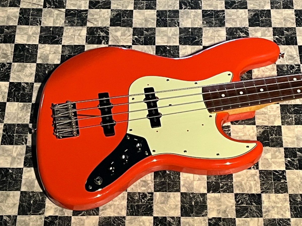 Fender Japan Jazz Bass JB62 Fiesta Red美品 Fender Japan JB62-US FRD(Festa Red)2010～2012年製 ダイナ楽器買取