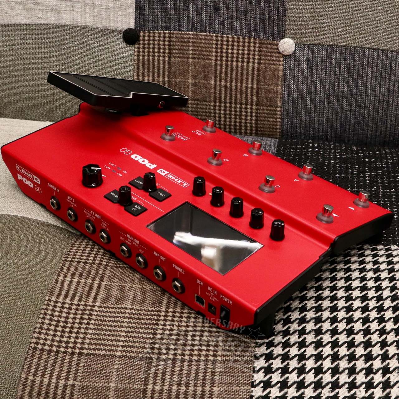 生産終了限定カラー LINE 6 POD GO Limited Red 限定モデル】POD Go