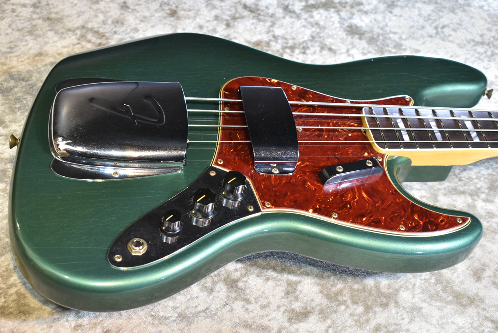 Fender Custom Shop Limited Edition 1966 Jazz Bass Journeyman Relic -Aged  Sherwood Green Metallic- #CZ574475【4.14g】（新品）【楽器検索デジマート】