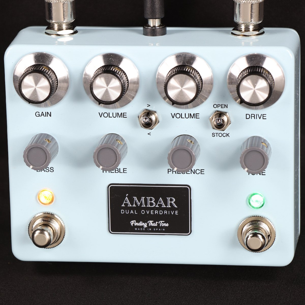 Finding That Tone AMBAR Sonic Blue Dual Overdrive オーバー
