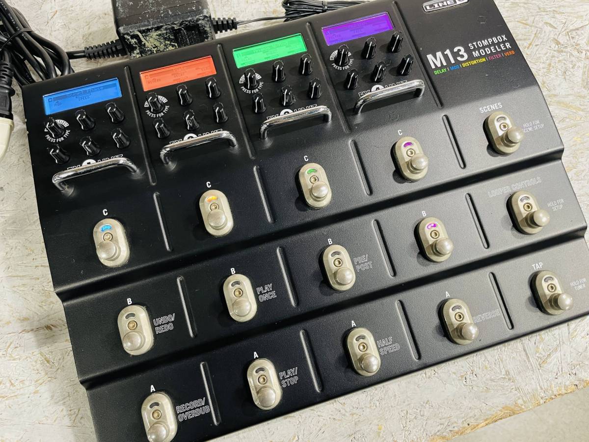 マルチエフェクター　中古　LINE6 M13 LINE6|LINE6 M13|HARDOFFオフモール（オフモ）|1010270000022037