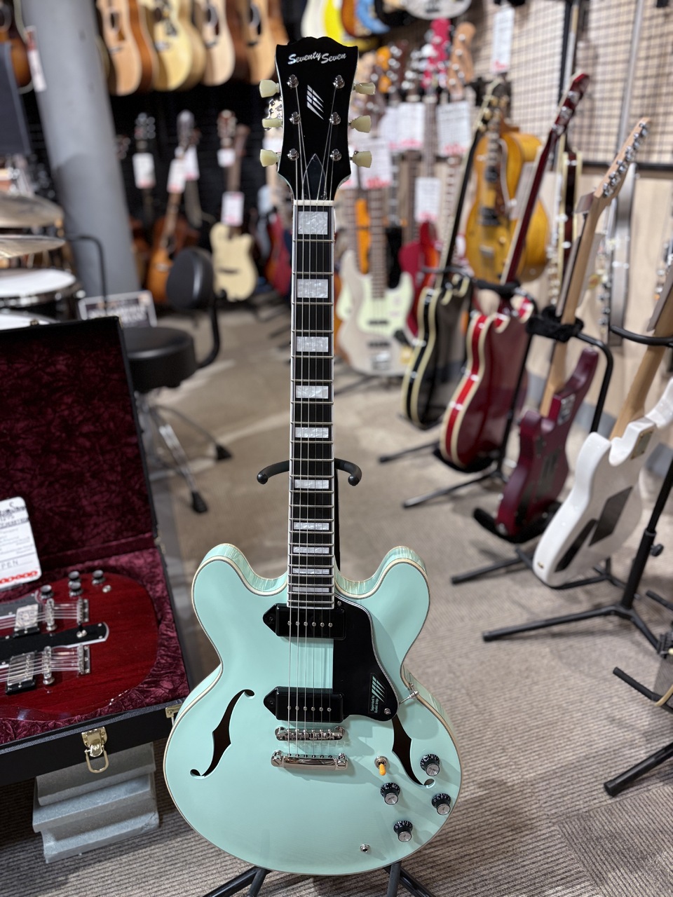 Seventy Seven Guitars EXRUBATO-ZEBRA FINCH（新品/送料無料）【楽器