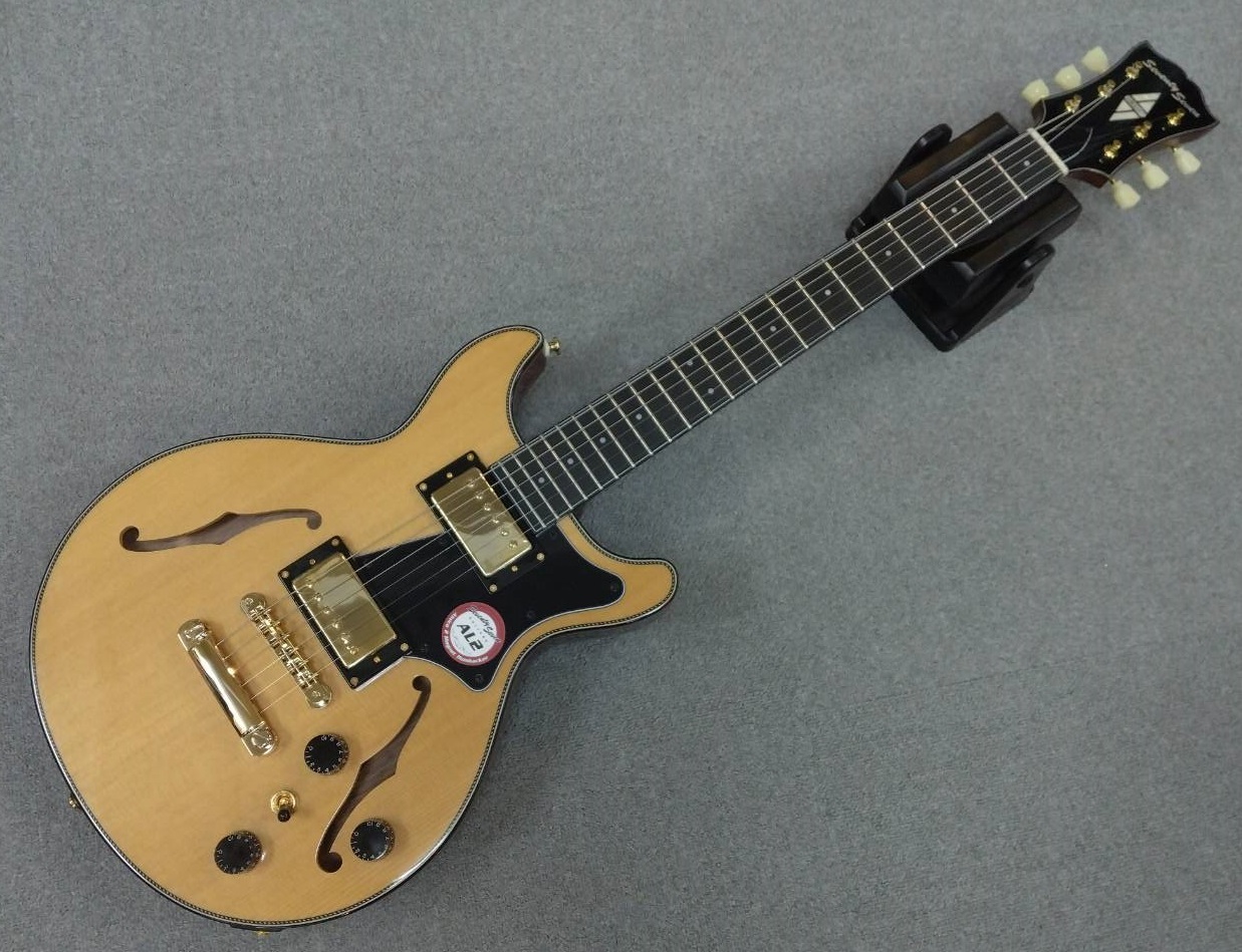 NG セミホロウボディギター サンバースト Seventy Seven Guitars ALBATROSS-JAZZ-JT NA (ナチュラル) スプルース