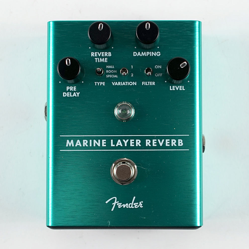 リバーブペダル Fender Marine Layer Reverb 中古良品 Fender Marine Layer Reverb Pedal | Sweetwater