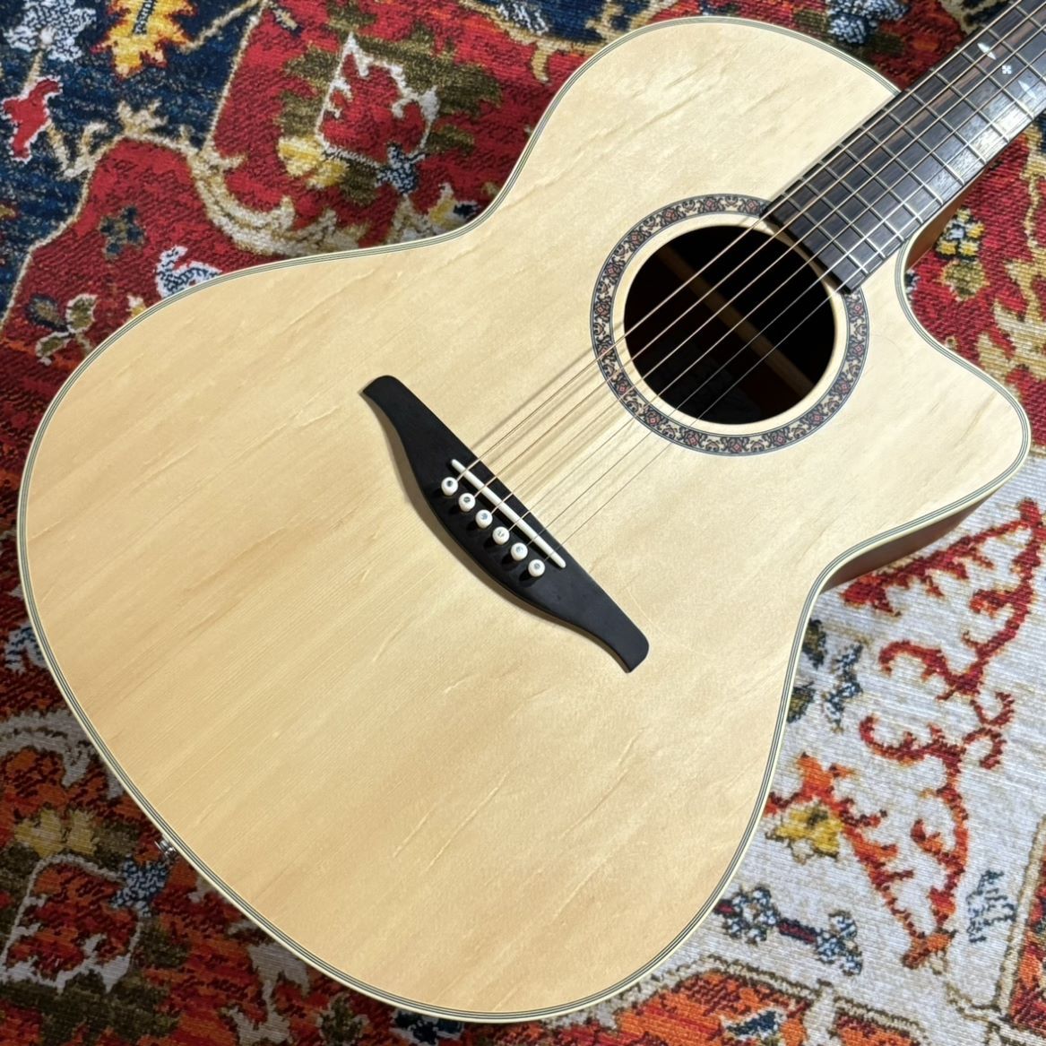 K.Yairi SRF-MH1 CE エレアコギター トップ単板 ギグケース付属（新品