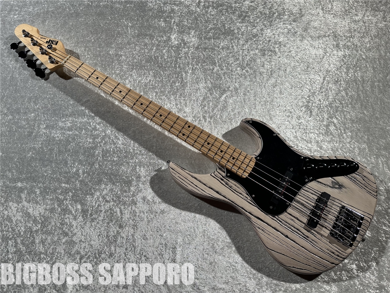 ESP AMAZE-AS/M DRIFTWOOD (White w/Black Filler)（新品/送料無料
