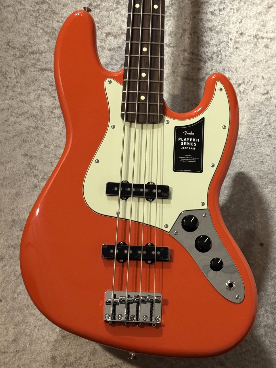 Fender Player II Jazz Bass -Rallye Orange- #MX26050602 【4.05kg