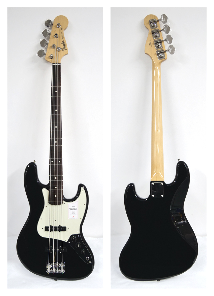 Fender Made in Japan Traditional 60s Jazz Bass 2022 (Black