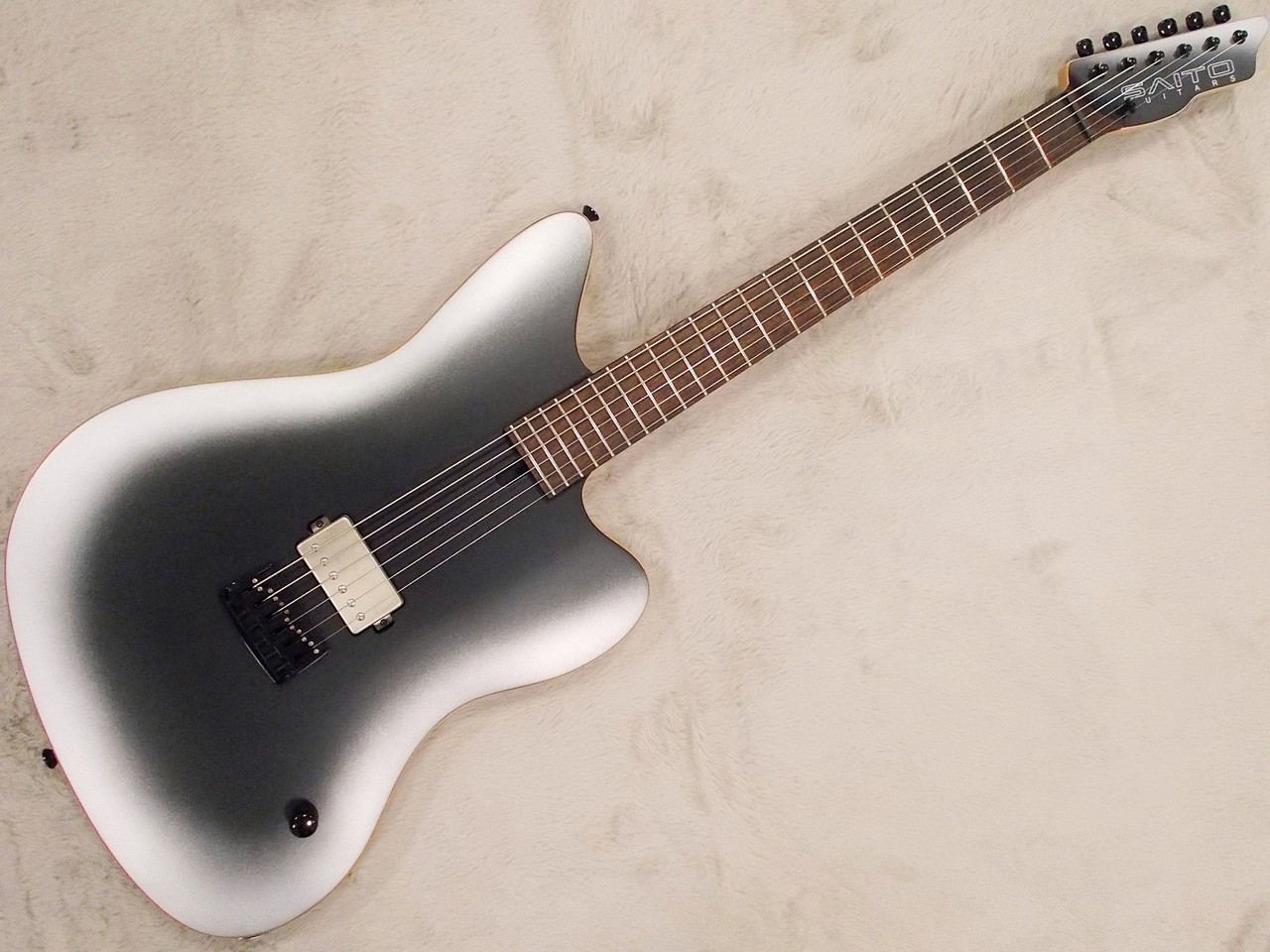 SAITO GUITARS S-JMC-SUGI SBK MIA 1H Black（B級特価）【楽器検索
