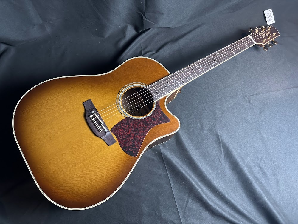 Takamine PTU80CS エレアコ アコースティックギター 【現物画像