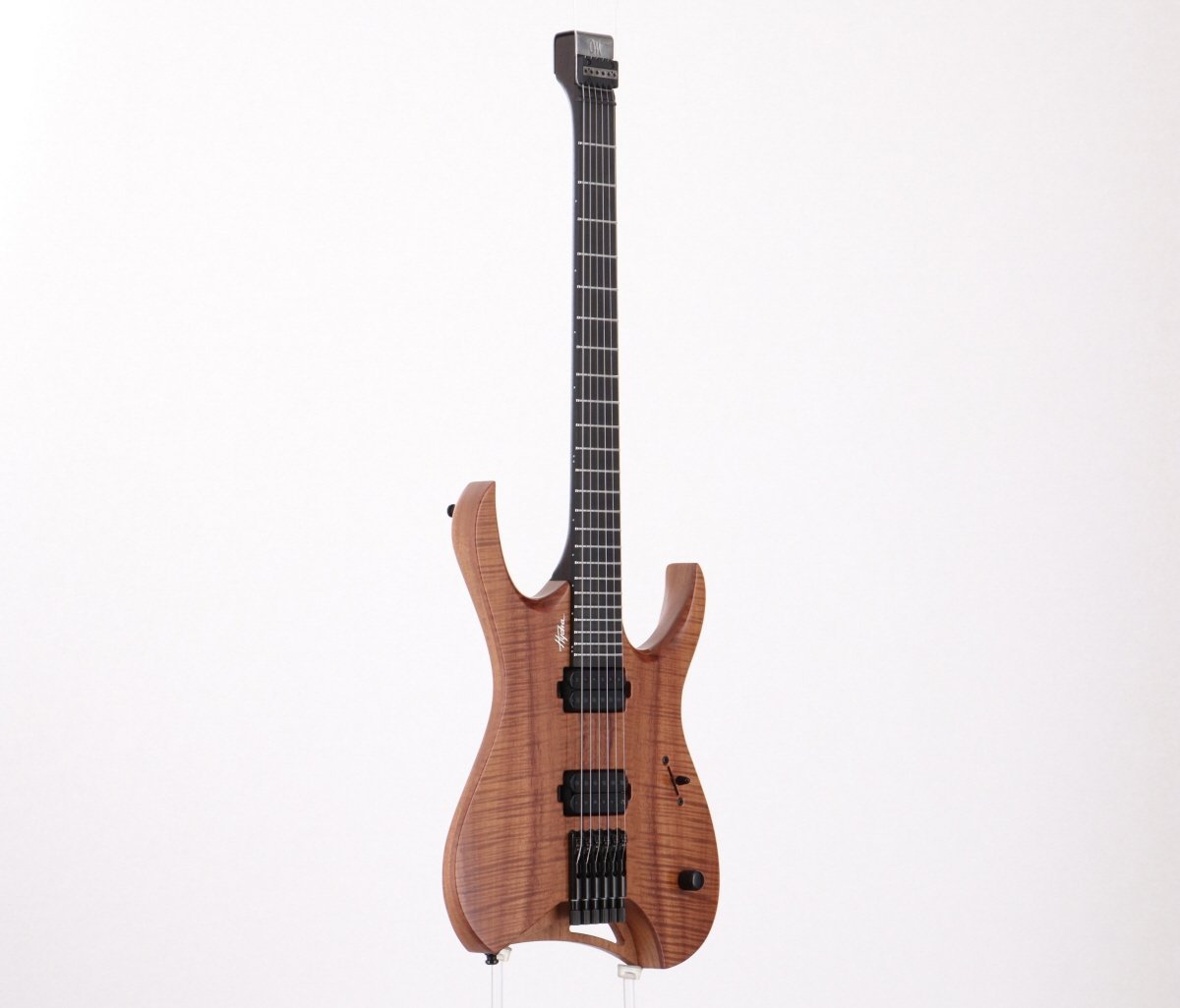 ギター Mayones Hydra Elite 6 Mayones Hydra Elite 6 String Trans Graphite (2017) - Guitar