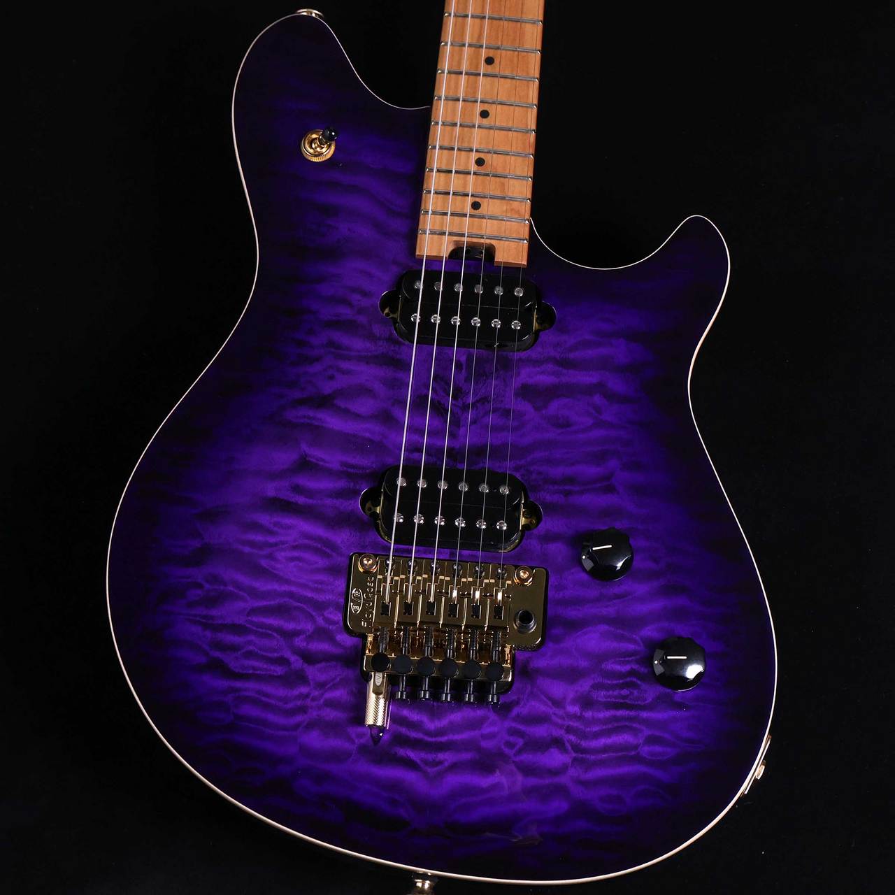 EVH Wolfgang Special QM Purple Burst ウルフギャングスペシャル