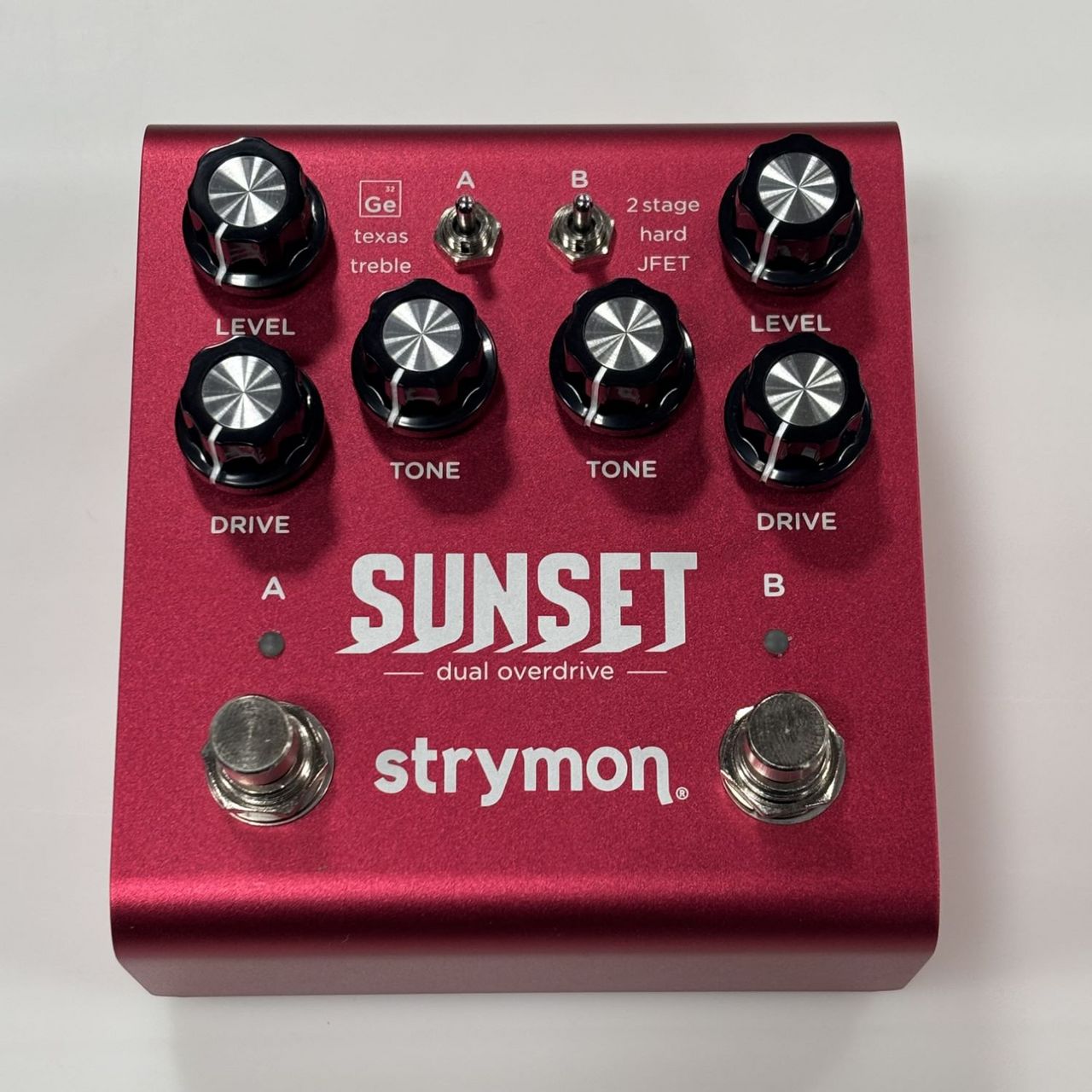 strymon 【希少なアダプタ付き個体♪】SUNSET オーバードライブ