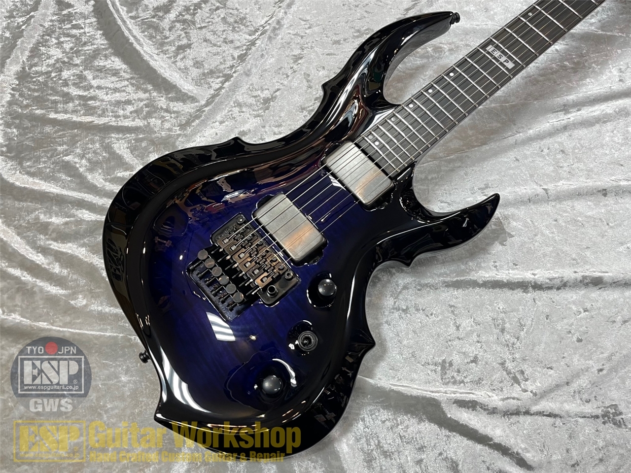 EDWARDS レインディア　reindeer エレキベース シースルーブルー EDWARDS レインディア reindeer エレキベース シースルーブルー