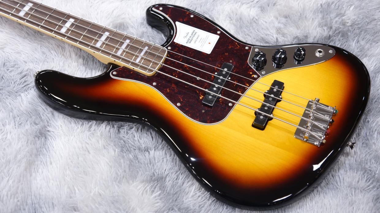 Fender Made in Japan Traditional Late '60s Jazz Bass 3-Color