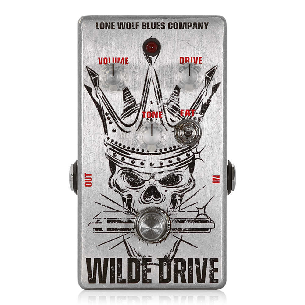LONE WOLF BLUES COMPANY Lone Wolf Blues Company Wilde Drive ハーモニカ用オーバードライブ エフェクター