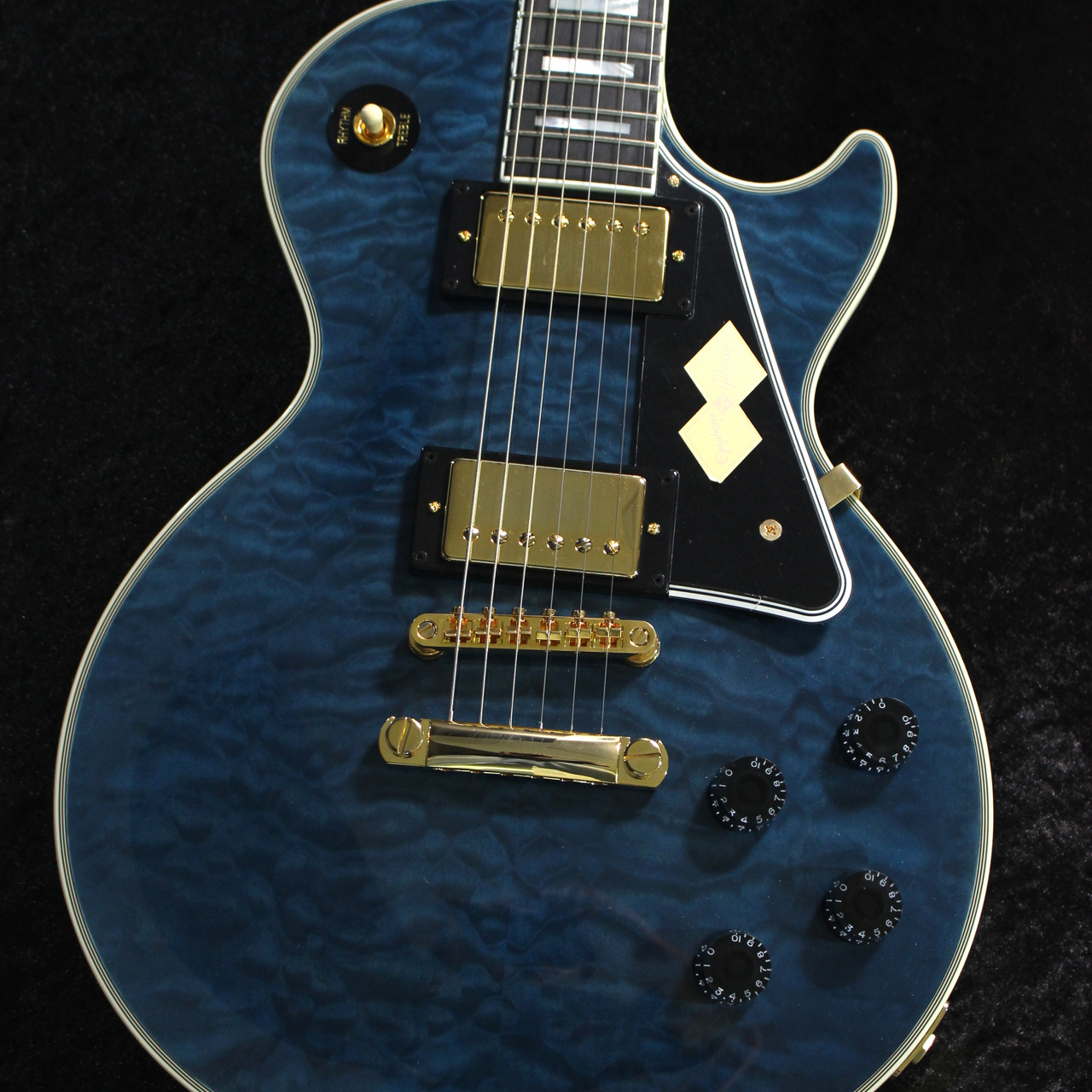 Epiphone Dealer Select IGC Les Paul Custom Quilt Viper Blue【4.08