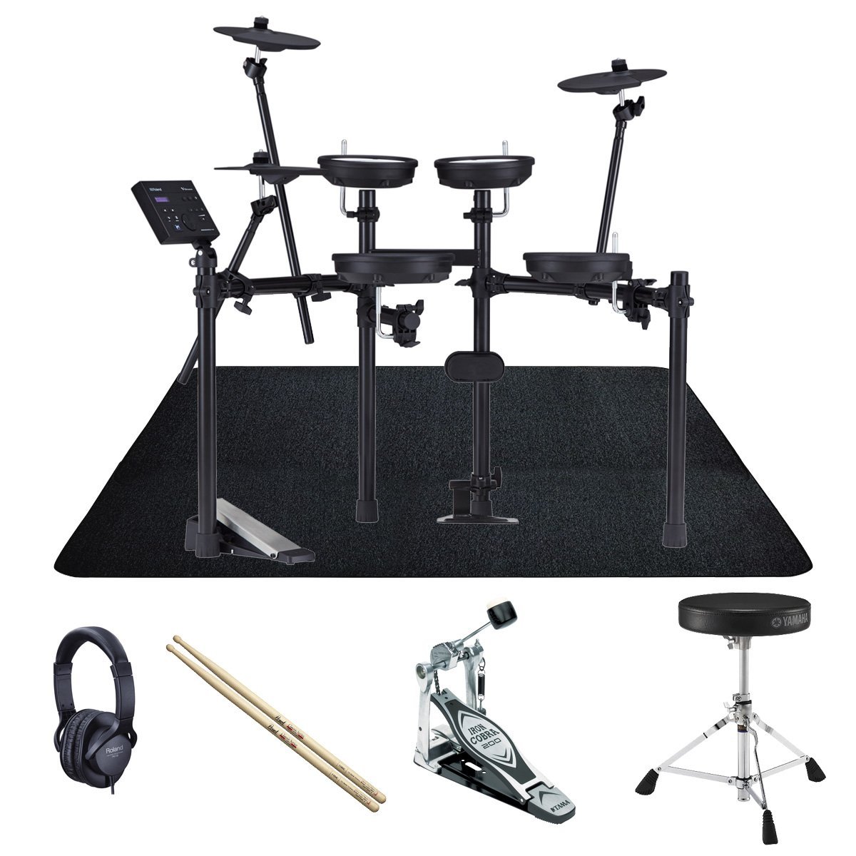 Roland TD-07DMK 組み立てたらすぐ使えるフルセット TAMAキック Roland TD-07DMK 組み立てたらすぐ使えるフルセット TAMAキック