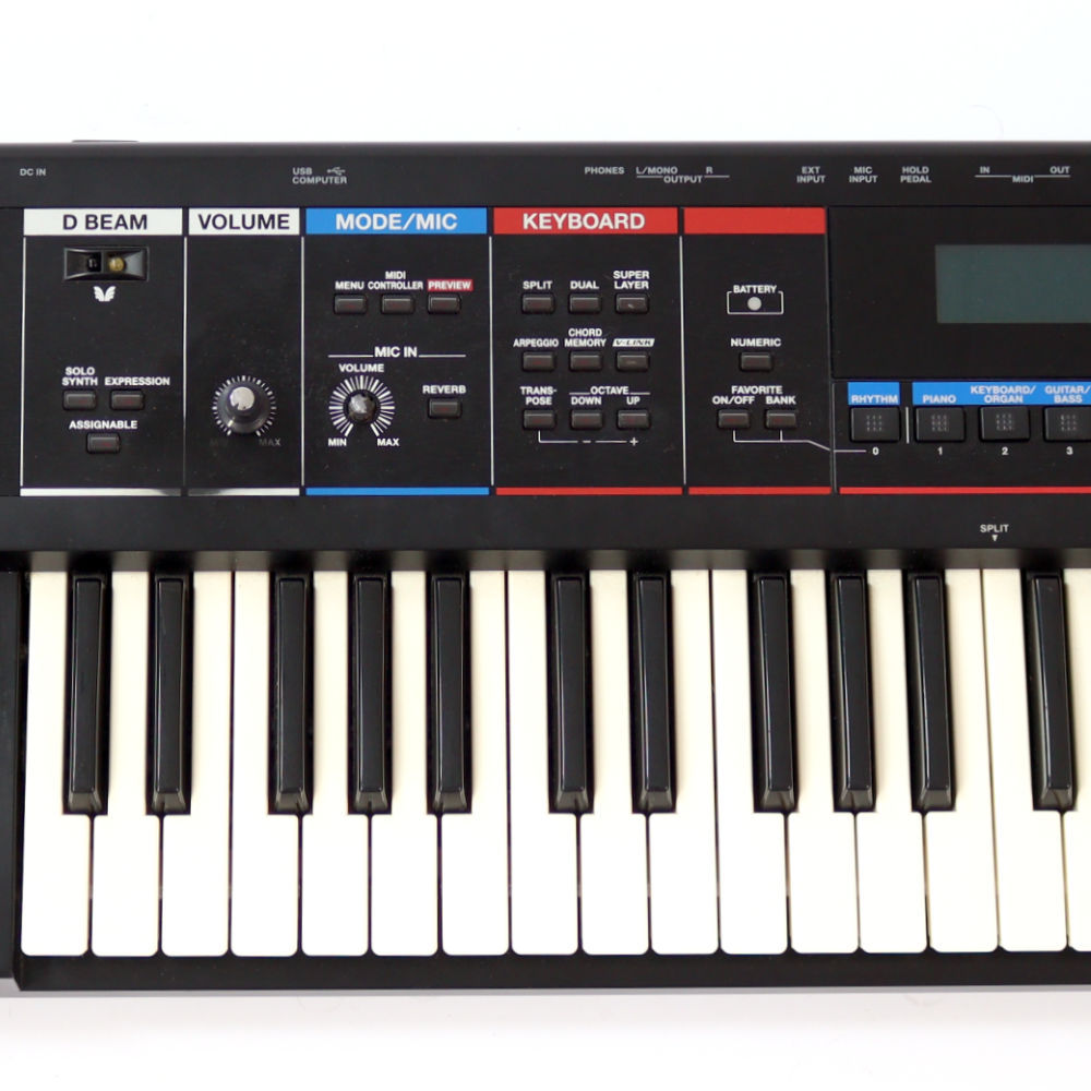 【動作品】Roland ローランド モバイルシンセサイザー JUNO-Di Amazon | Roland ローランド モバイルシンセサイザー with Song