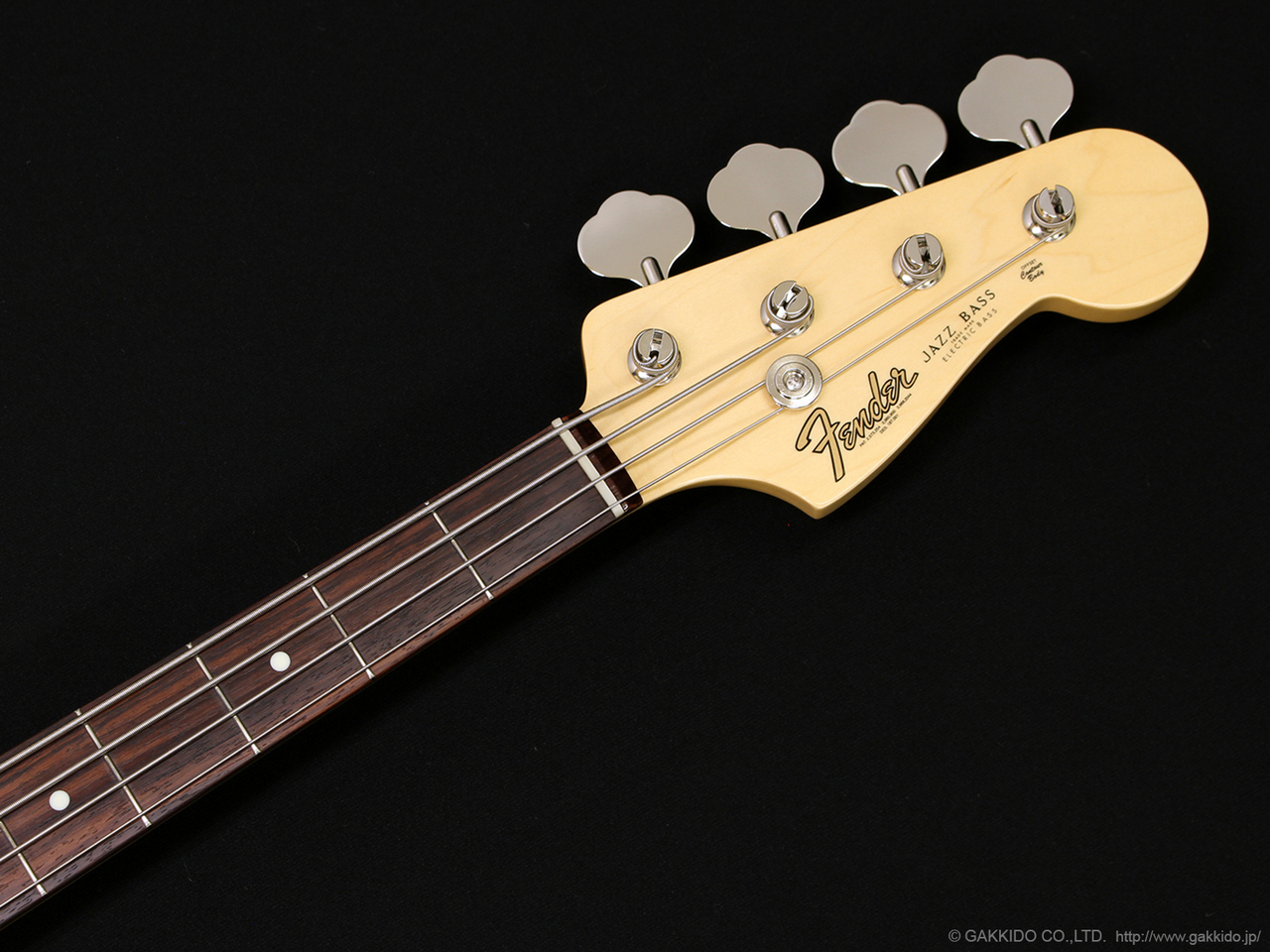 fender ベース Fender VINTAGE Jazz Bass '72 Black/R（ビンテージ）【楽器検索
