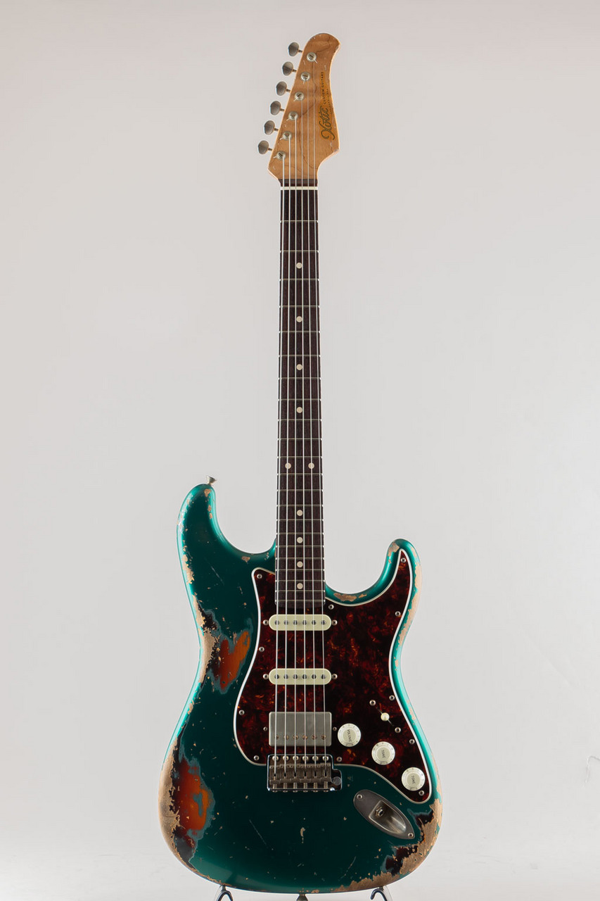 Xotic XSC-2 / Sherwood Green over 3 Tone Burst Heavy Aged（新品