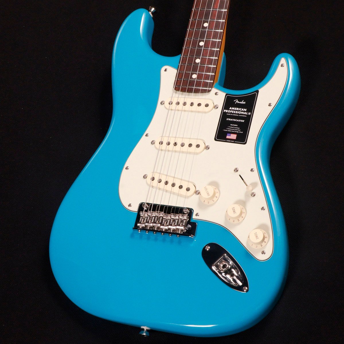Fender American Professional II Stratocaster Rosewood Miami Blue