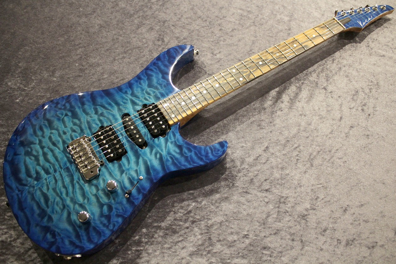 Koca Guitars Custom Order Light DC 5A Quilt Maple Top/Ash