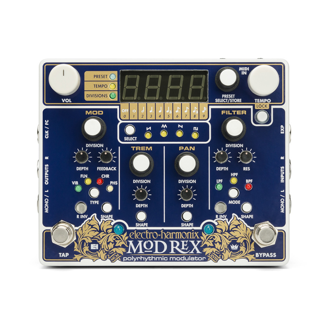 Electro-Harmonix Mod Rex Polyrhythmic Modulator（新品/送料無料