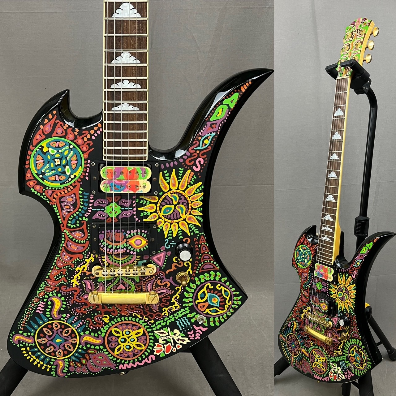 FERNANDES MG120X Graphic on Black（中古）【楽器検索デジマート】