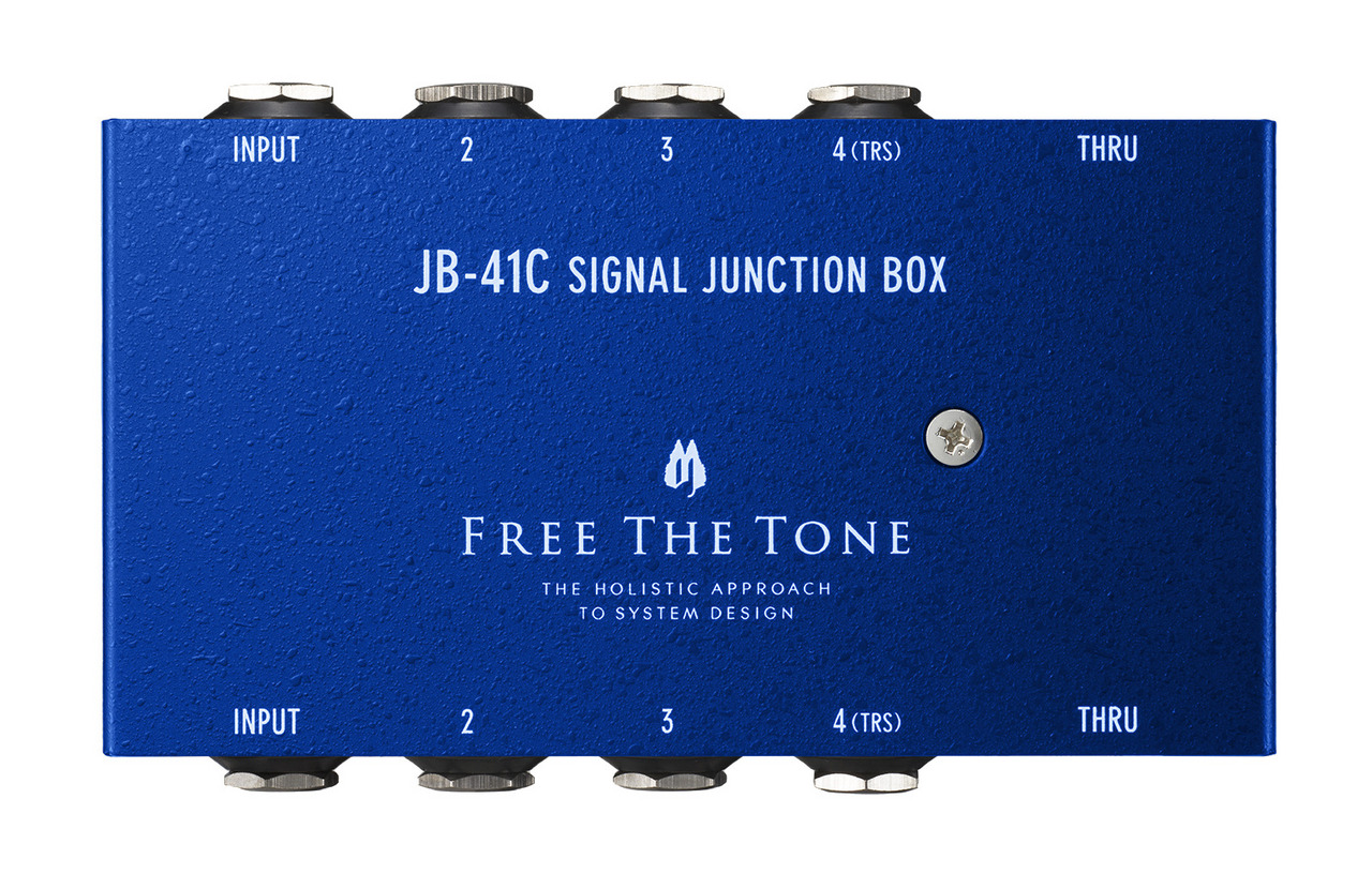 Free The Tone JB-41C (BLUE) SIGNAL JUNCTION BOX（新品）【楽器検索