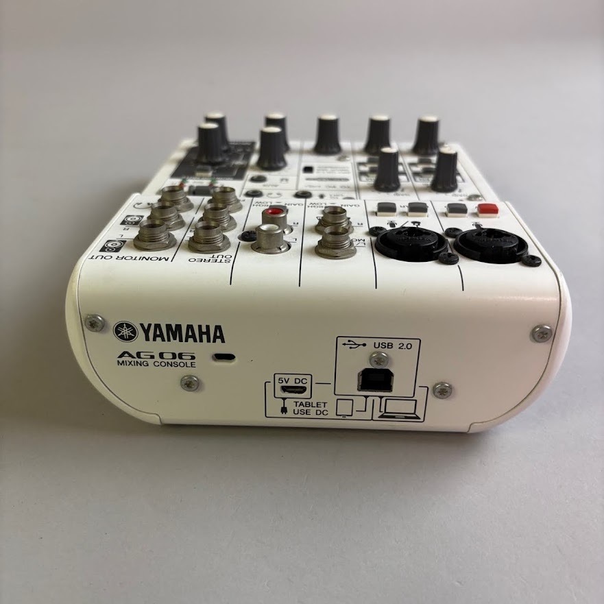 ジャンク品】AG06 YAMAHA AG06MK2 オーディオインターフェイス 本体