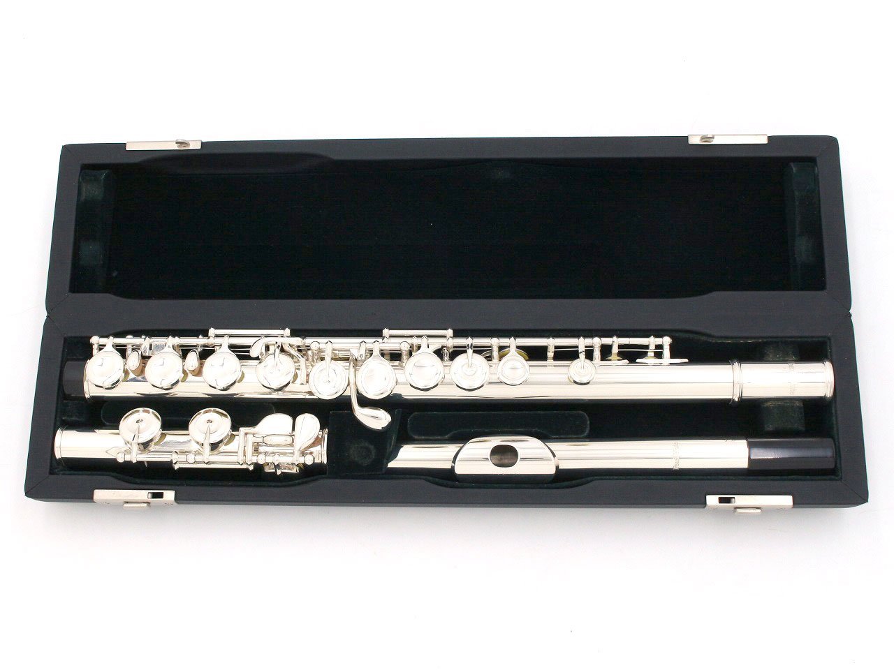 専用　美品☆PearlフルートPF-665E 頭部管銀製 本体 ケース付 Pearl フルート PF-665E 頭部管銀製 全タンポ交換済み 【横浜店