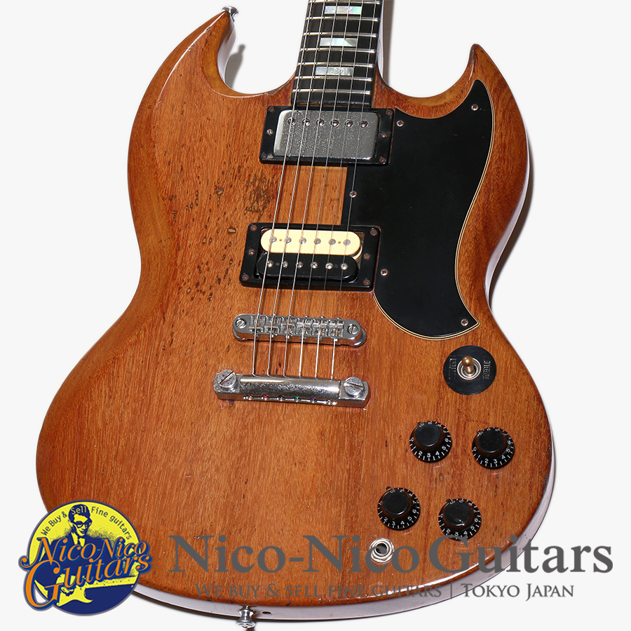 Gibson SG Special Walnut 1974年製 1974 Gibson SG Custom – Walnut – GuitarPoint