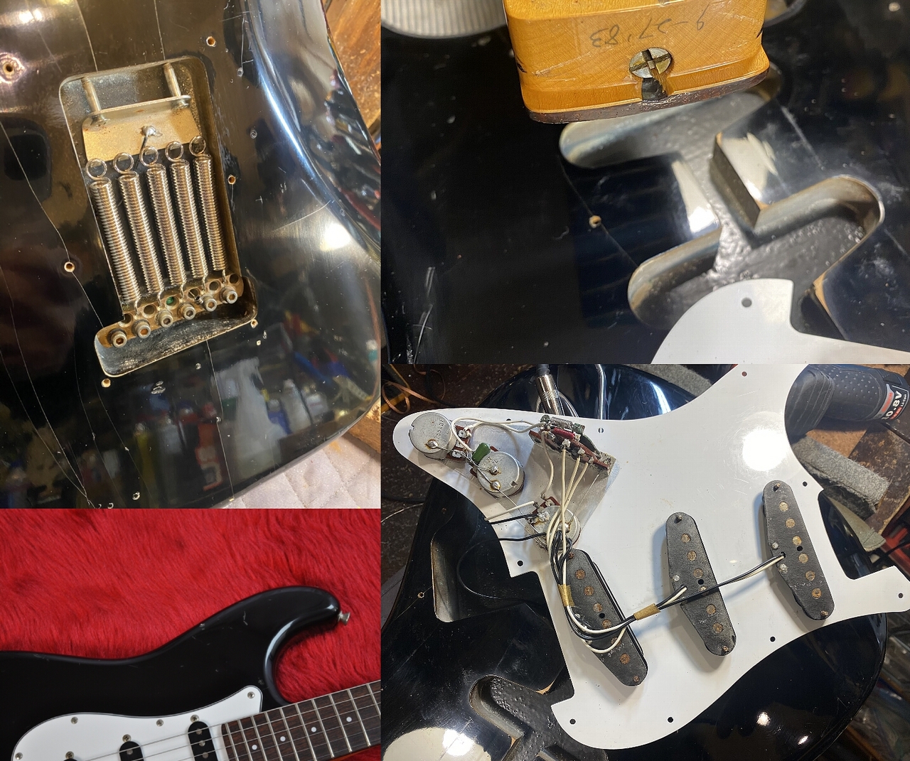 Squier BY Fender ST-501 SQシリアル エレキギター Squier by Fender ST501 BLK （ビンテージ）【楽器検索デジマート】