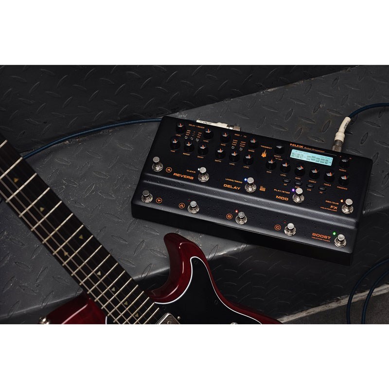NUX Trident NME-5 マルチエフェクター アンプシミュレーター NUX TRIDENT [NME-5] ｜イケベ楽器店オンラインストア