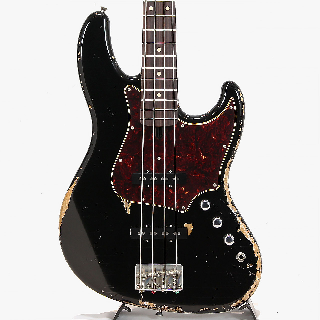 Tsubasa Guitar Workshop The Hopper Alder/R Black / Heavy Aged