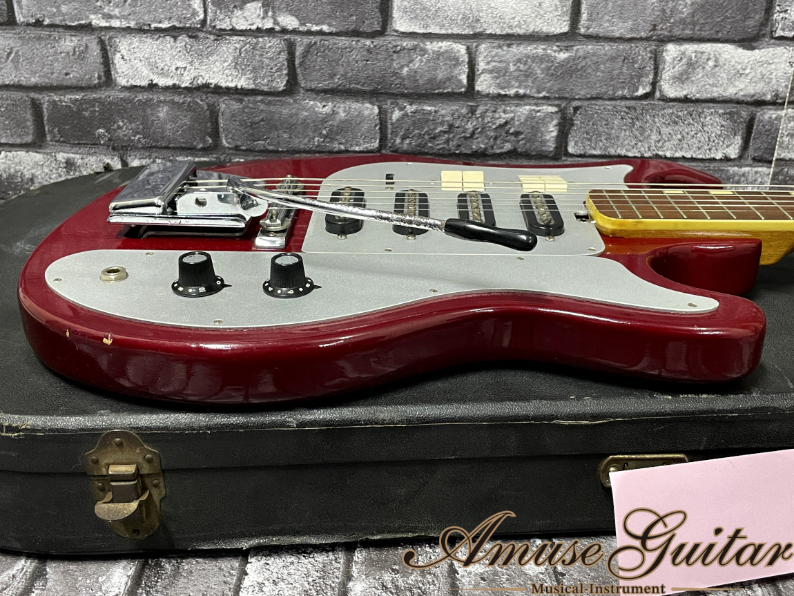 Teisco WG-4L # RED 1960前半製【EARLY MODEL FULL ORIGINAL】w/HARD