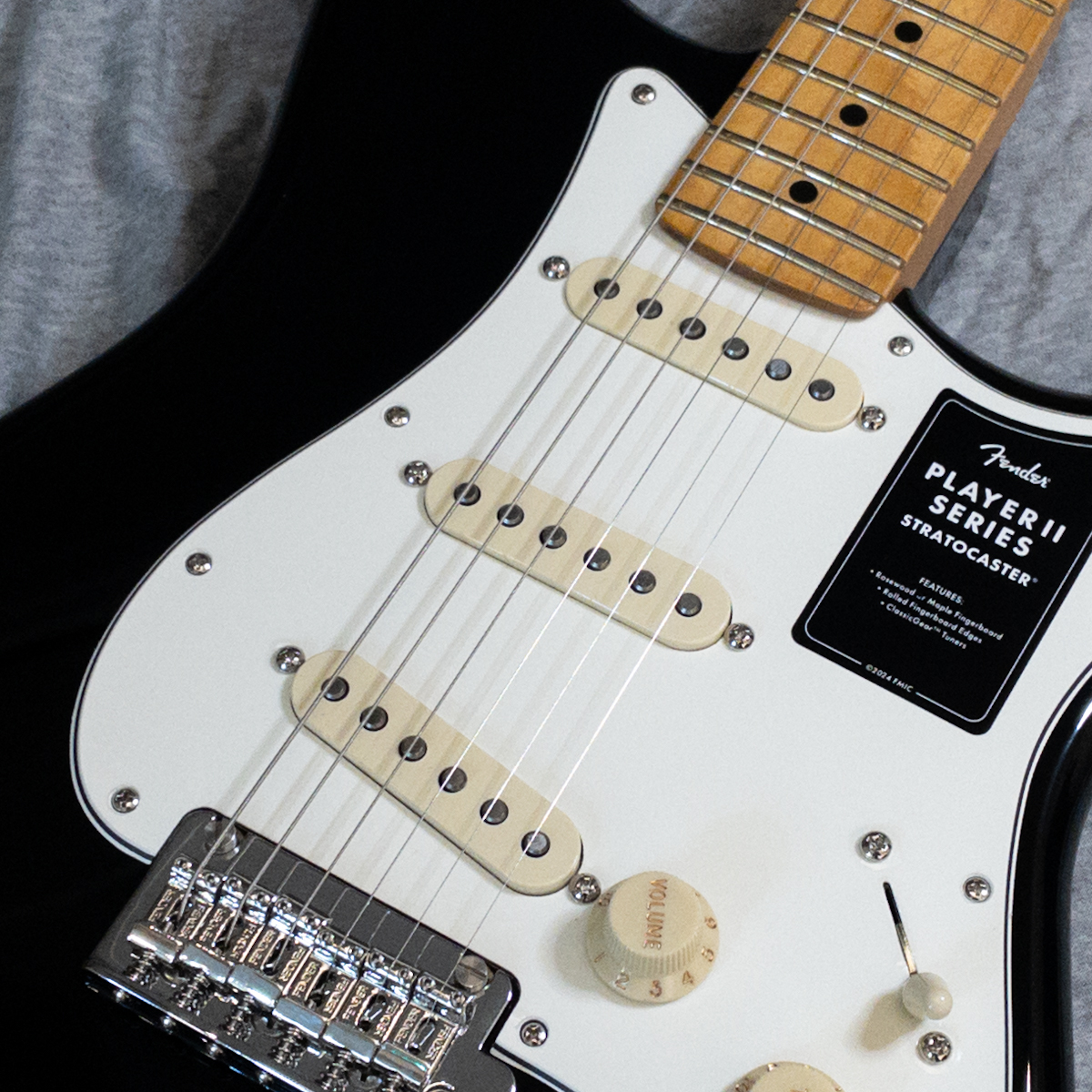 Fender Player II Stratocaster MN BLK (Black)（新品特価）【楽器検索