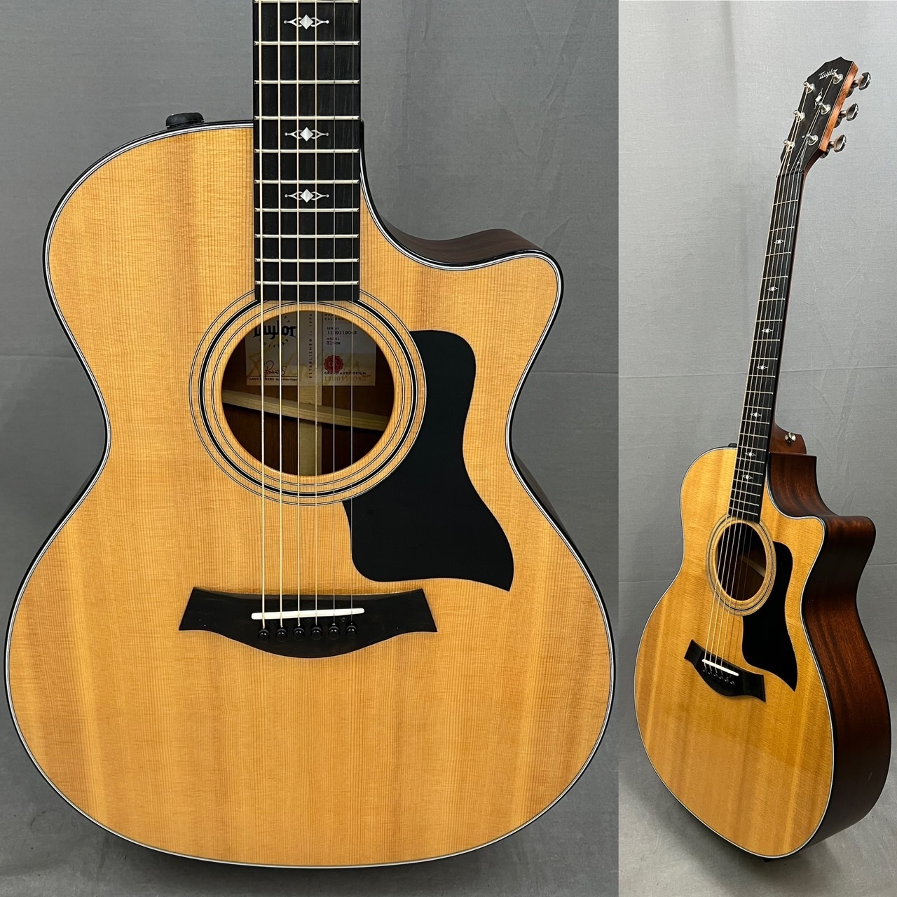 アコースティックギターテイラー taylor 314ce - アコースティックギター