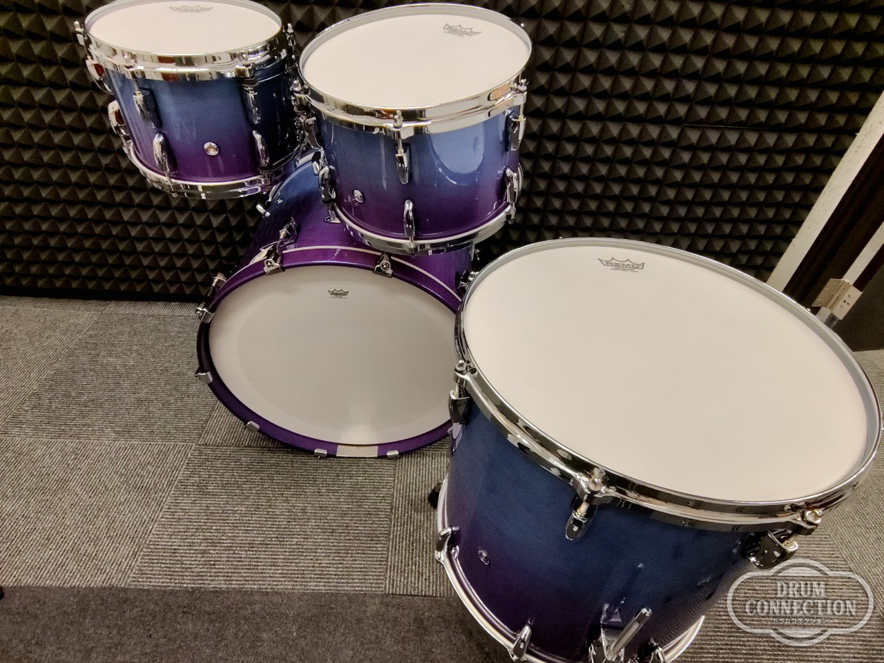Pearl Masters Maple 4pcs Kit -Sapphire Fade-（新品）【楽器検索