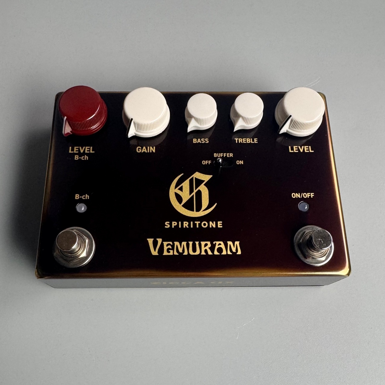 VEMURAM SPIRITONE Charシグネチャー オーバードライブペダル